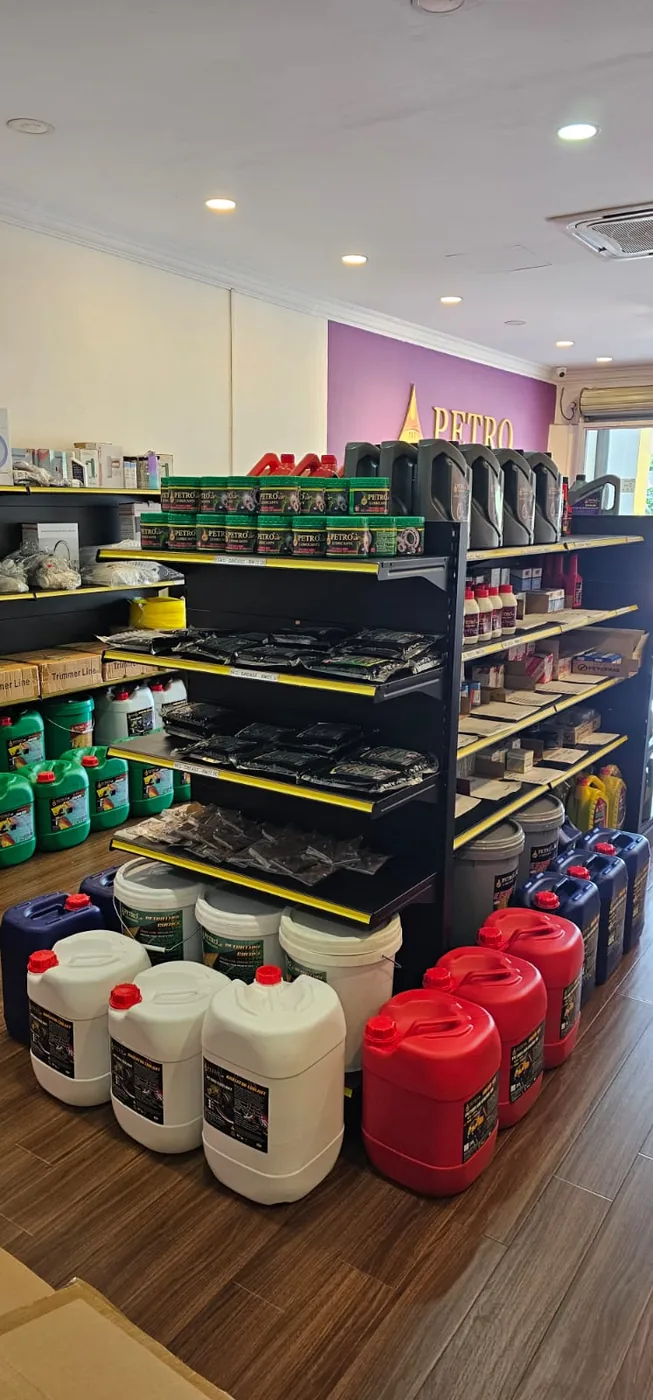 Retail shelves