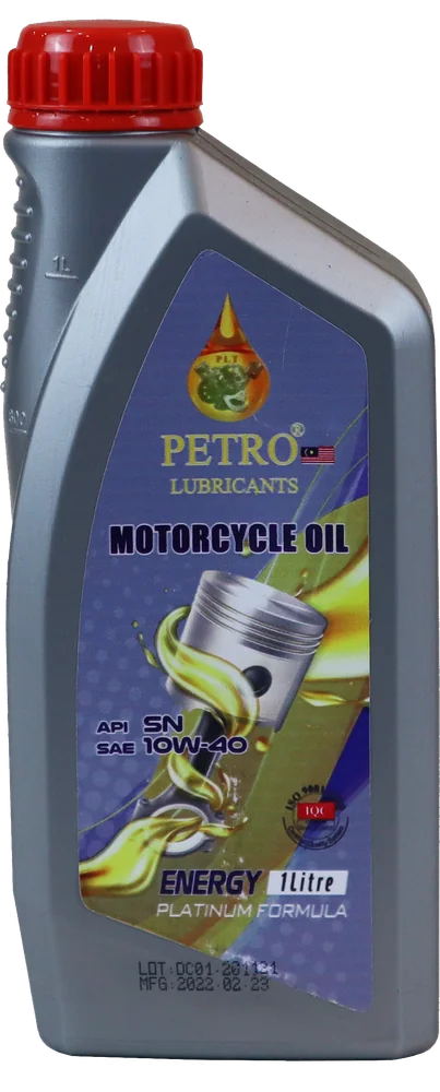 Motorcycle Oil API SN, SAE 10W/40